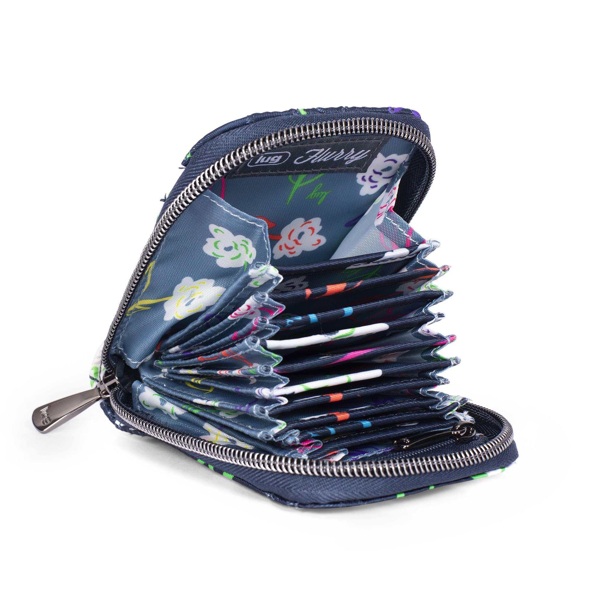 Flurry RFID Wallet - BRIGHT FLORAL - Flurry_BrightFlora_05